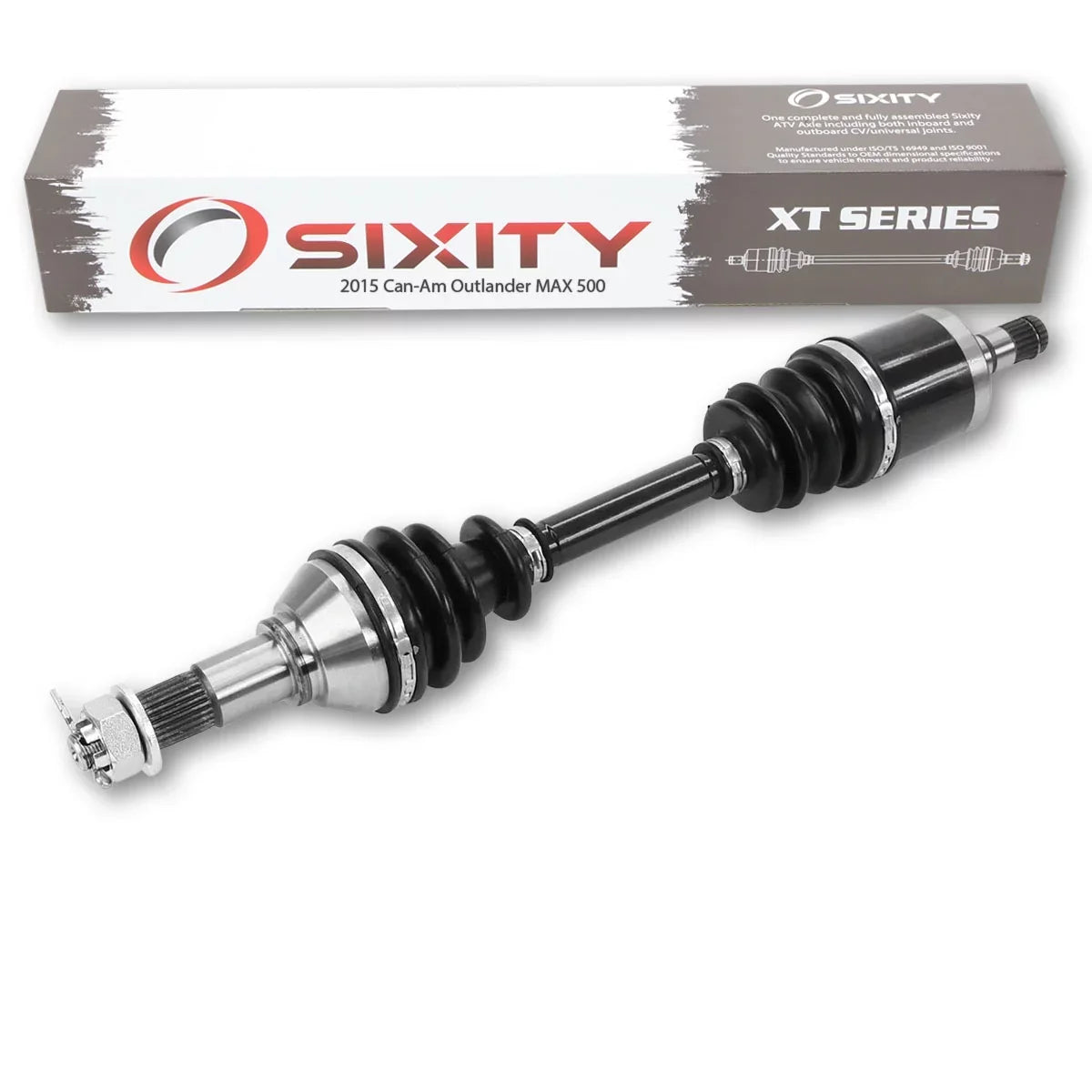 Sixity XT Front Left Axle compatible with Can-Am Outlander MAX 500 2015 - EFI 4X4