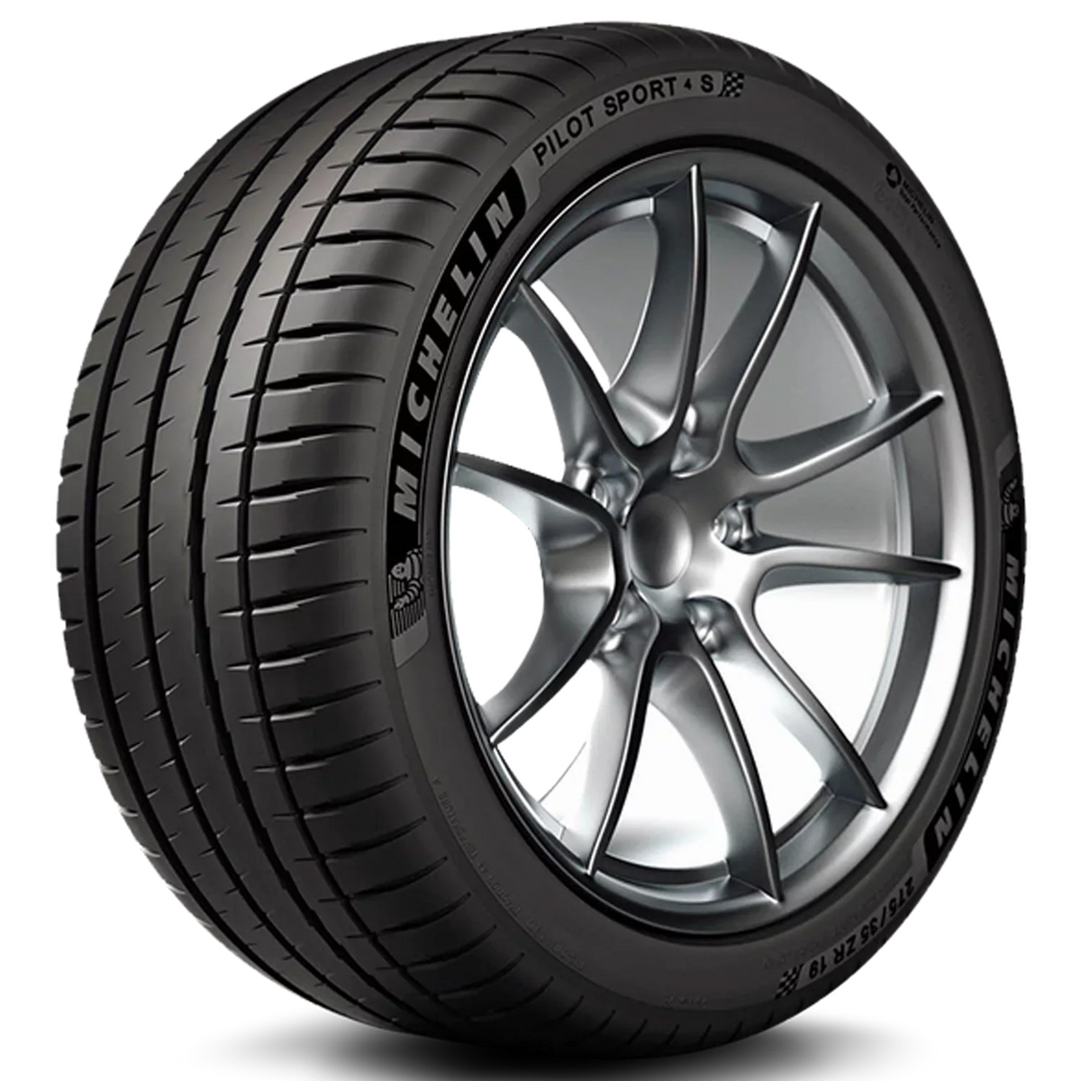 Michelin Pilot Sport 4 S Summer 245/35ZR20/XL (95Y) Tire Fits: 2017-19 Mercedes-Benz E300 4Matic, 2010-16 BMW 528i Base