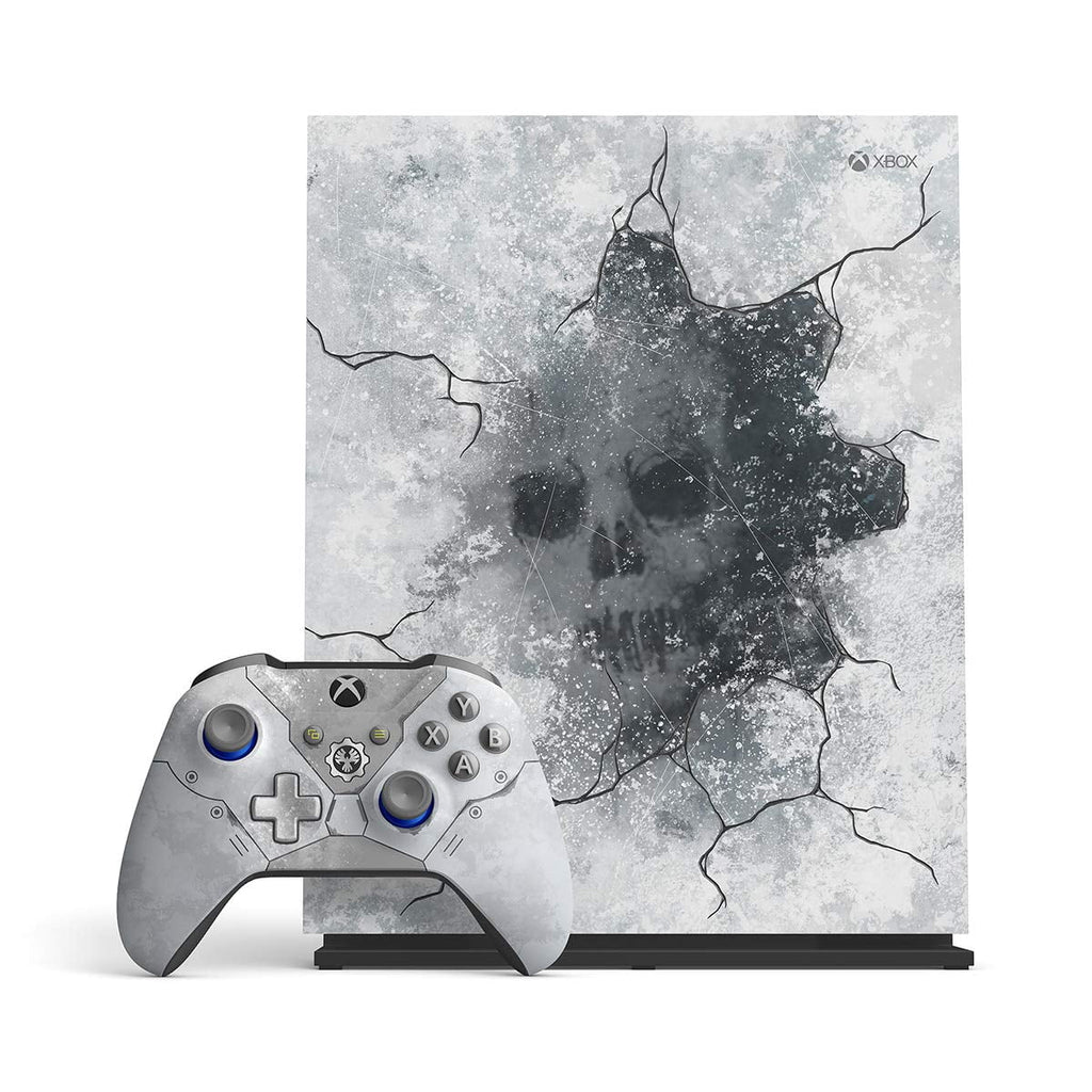 Pre-owned Xbox One X 1TB Gears 5 Limited Edition Console Bundle, White, FMP-00130