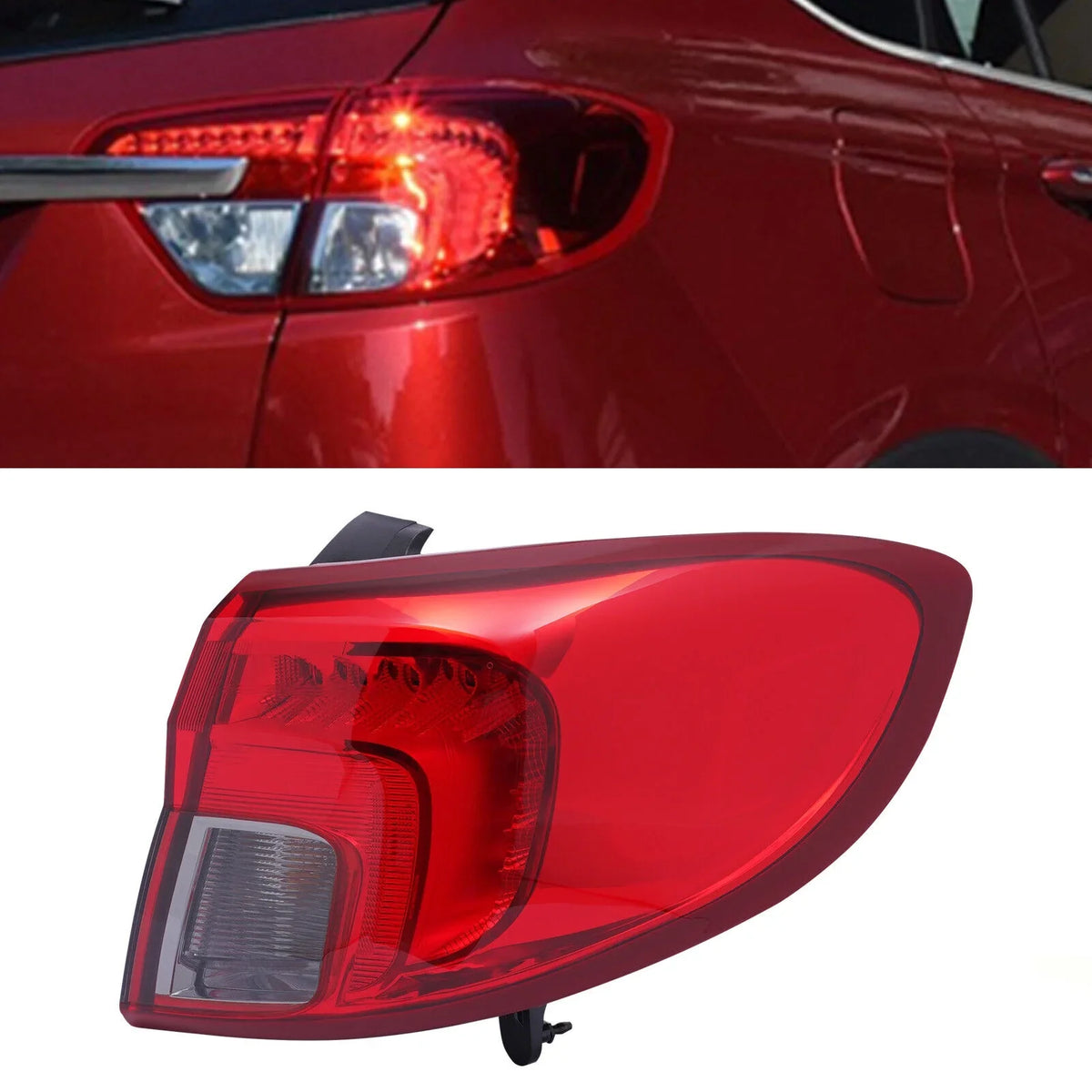 Tail Light Assembly for 2016 2017 2018 Buick Envision Passenger RH Rear Side LED