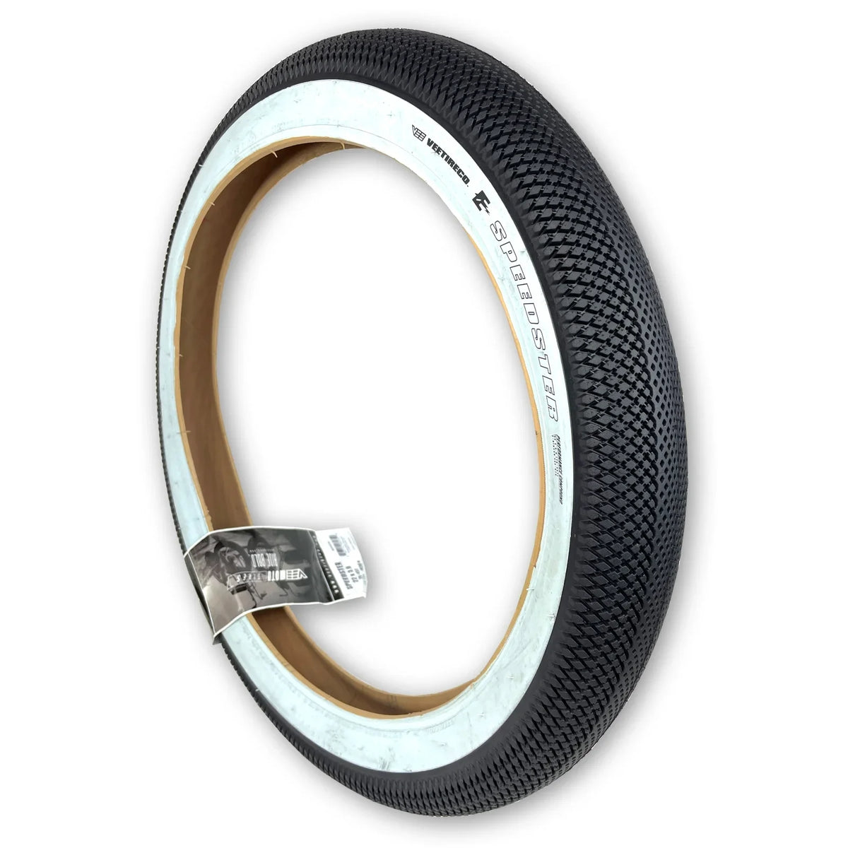 Vee Tire 22x3.0 Bike Tire, Whitewall Speedster E-Bike 50 Capability Compound