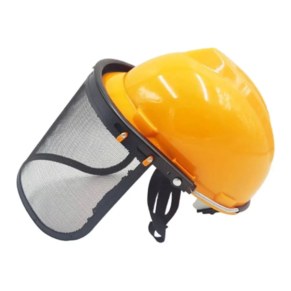 OUNONA Helmet Safety Chainsaw Forestry Earmuffs Visor Combo Set Shield Vented Hard Hat Gear Equipment