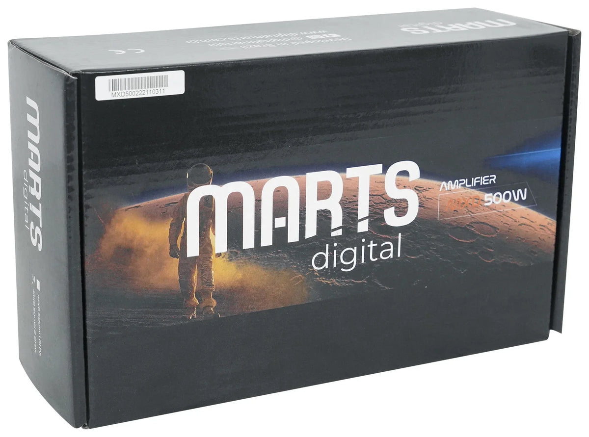 Marts Digital MXD 500 2 OHM 500w RMS Mono Car Amplifier+Bass Remote+Amp Kit