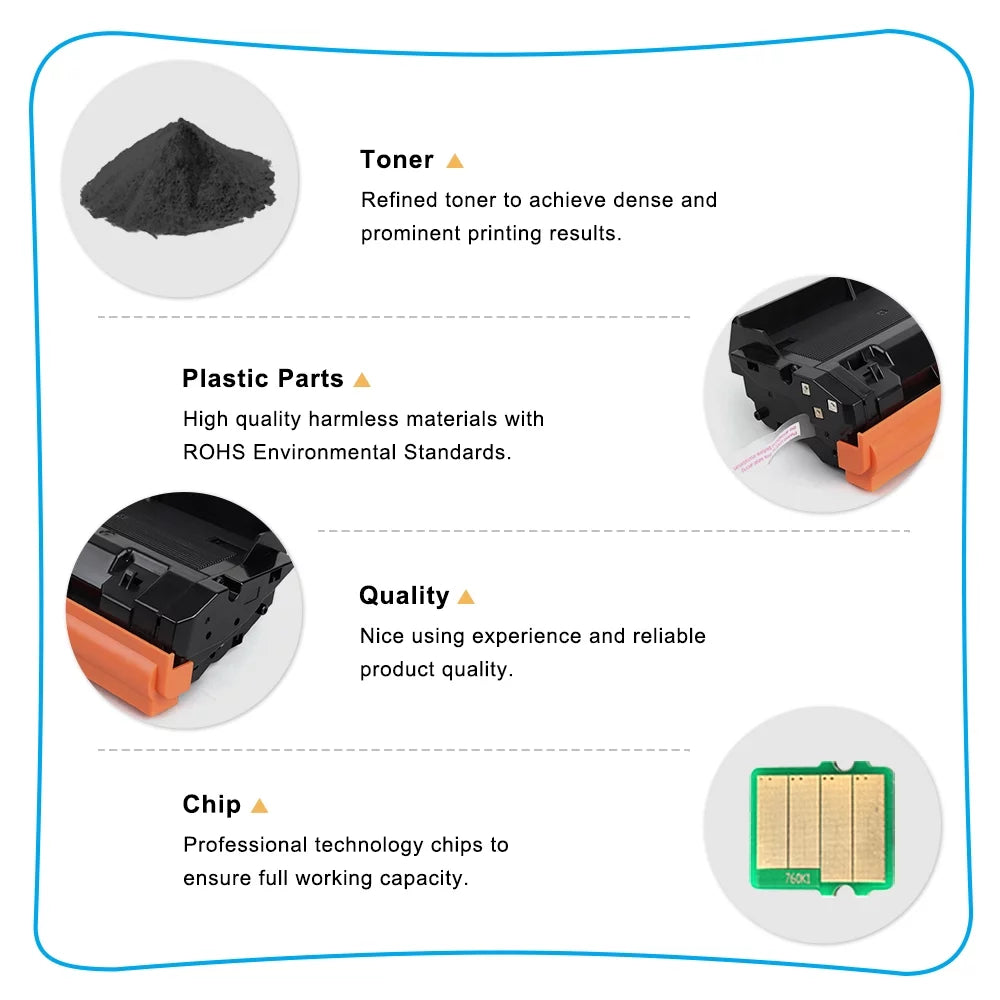 MLTD116L Toner Cartridge Compatible for 116L MLTD116L D116L MLT-D116L SL-M2625D SL-M2825DW SL-M2835DW (Black, 2 Pack)