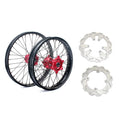 21" 18" MX Wheels Rims Rotors for Honda CRF 250 450 R CRF250R CRF450R 15-21