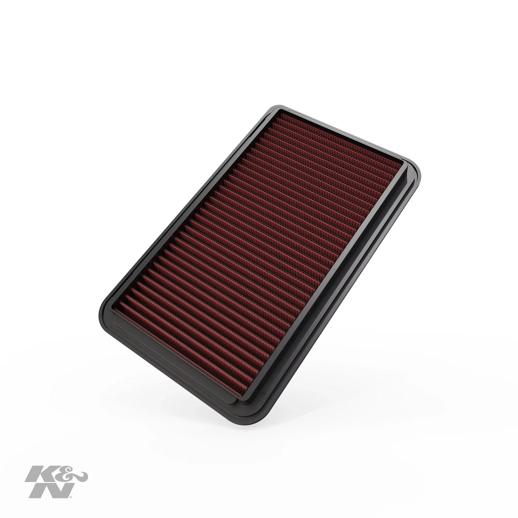 K&N 33-2260 Engine Air Filter: High Capability Premium, Washable, Replacement: 2001 - 2014 Toyota/Lexus (Kluger, Highlander, Camry Hybrid, Sienna, Alphard, Solara, Wisdom, ES 300, RX 300)
