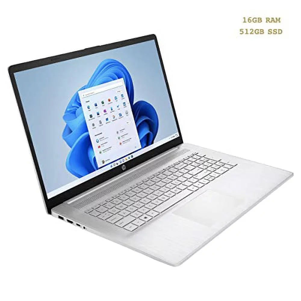 Business Portable computer 2022 | 17.3" HD+ Display | 10-Core 12th i7-1255U Iris Xe Graphics | 32GB DDR4 | 4TB SSD | Backlit Keyboard | WiFi 6 Bluetooth | Win 11 Home | TLG 32GB USB