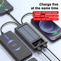Fluid Solar Power Bank 9000000mAh Portable External Battery Charger