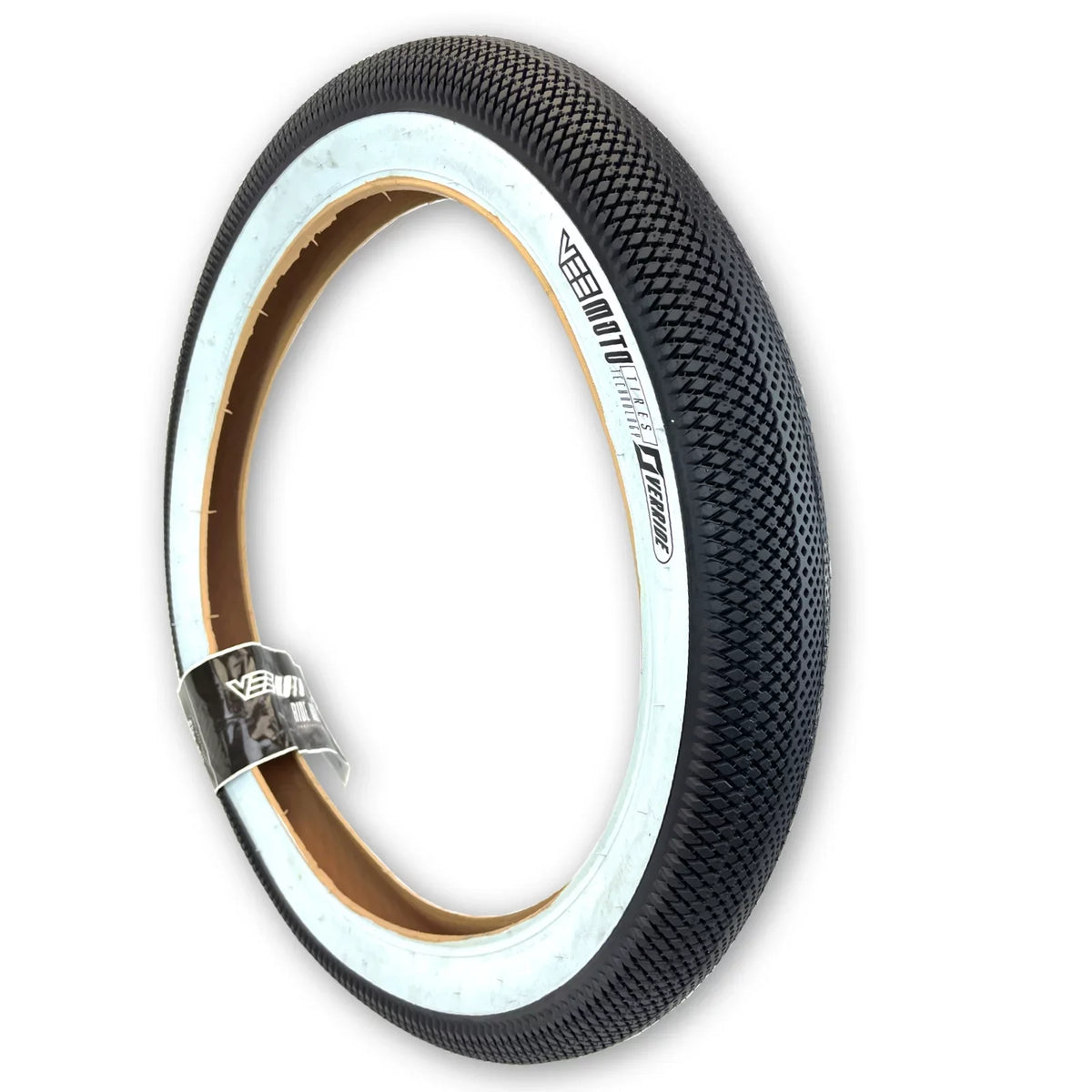 Vee Tire 22x3.0 Bike Tire, Whitewall Speedster E-Bike 50 Capability Compound