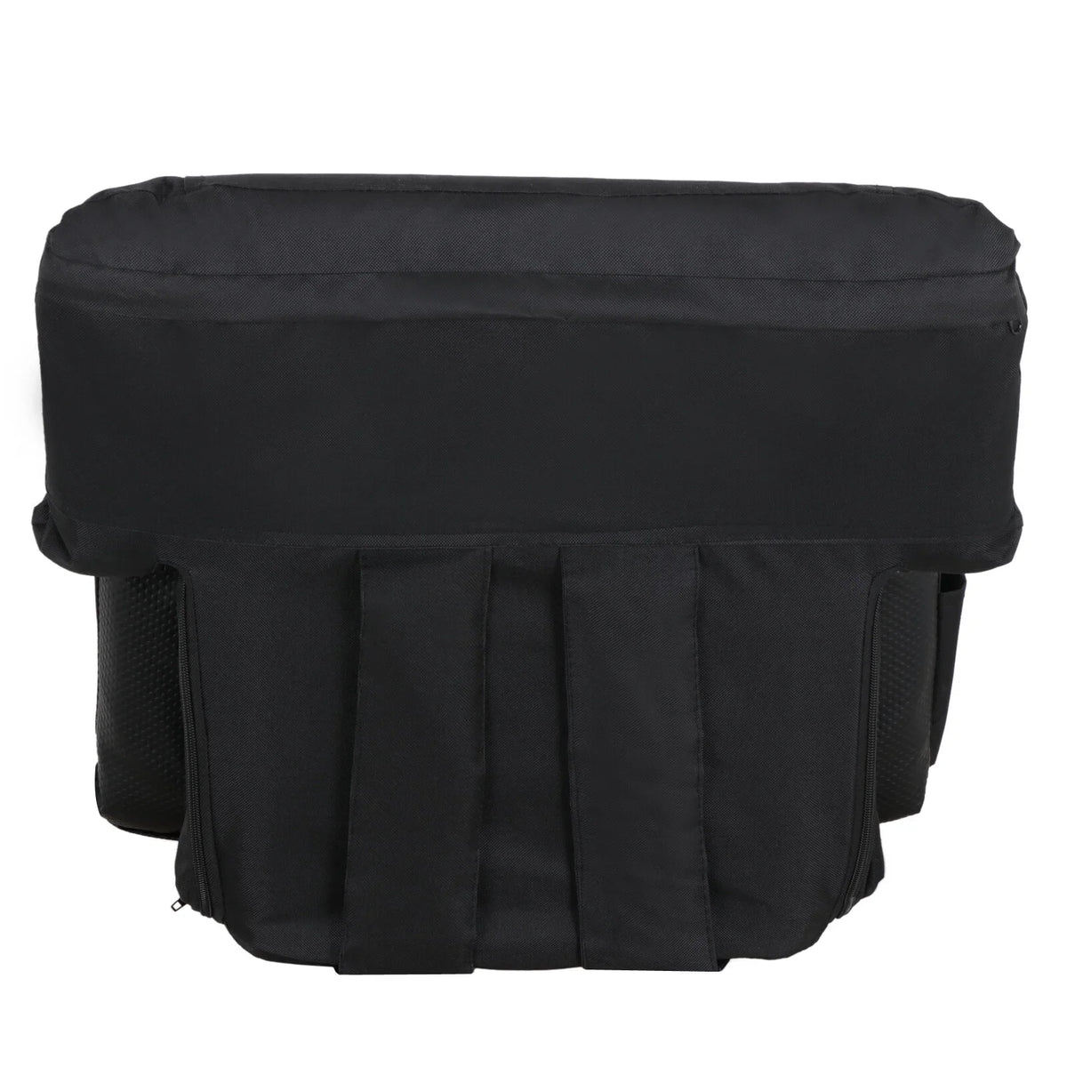 HomGarden Portable Stadium Seat Chair for Bleachers, 6 Reclining Folding Seat Liquid Black