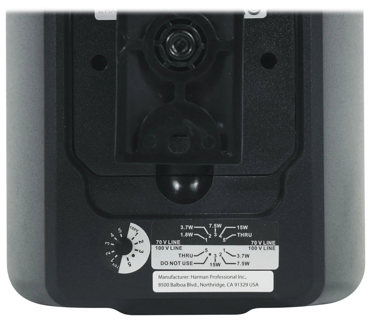 (6) JBL Control 23-1 Black 3" Indoor/Outdoor 70v Commercial Wall Speakers + Amp