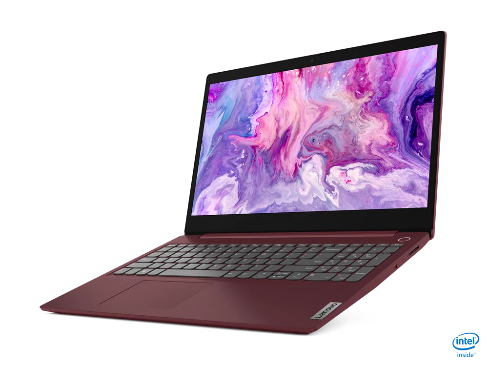Restored 81WE00L5US IdeaPad 3 15IIL05 15.6" FHD i5-1035G1 1GHz UHD Graphics 8GB RAM 256GB SSD Win 10 Home Cherry Red (Refurbished)