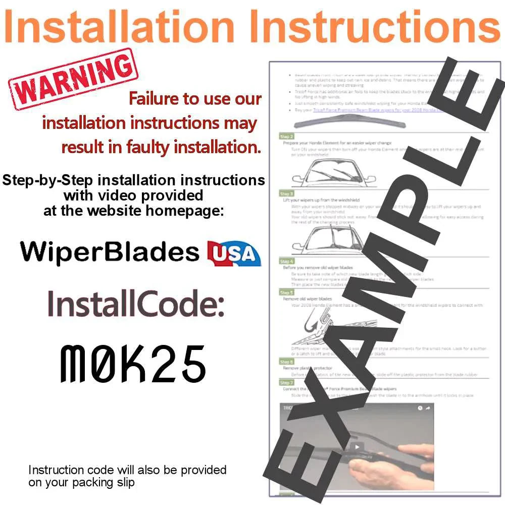 2019 Audi A4 Quattro Capability Beam Wipers (Set of 3) w/Rear Wiper