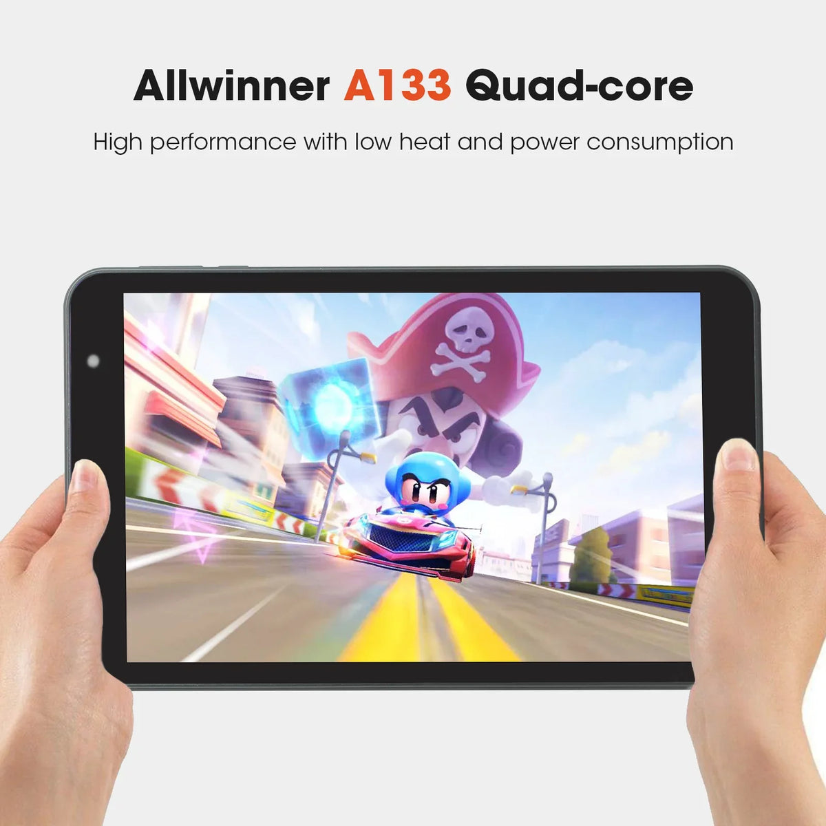 weelikeit Tablet 8 inch Android 13 Tablets with WiFi, Quad-Core Processor Tablet PC with 4(3+1)GB RAM 32GB ROM, 1280x800 IPS Display, Dual Camera, Bluetooth5.0(Black)