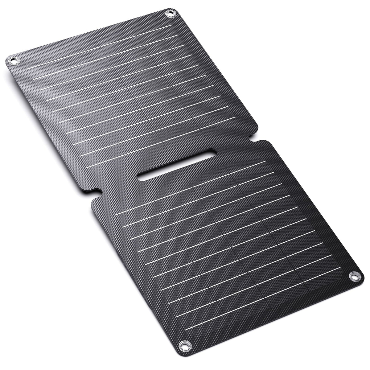 BigBlue 10W ETFE Solar Panel Charger with USB-A and USB-C, SolarPowa 10 Portable Solar Phone Charger with Kickstand for Camping, IP65 Fluid Compatible with iPhone 14/X/8, Tablet, , , et